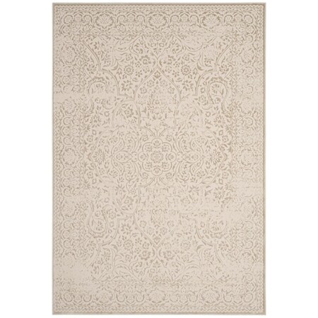Safavieh Noble 600 Medium Rectangle Area Rug Beige & Ivory - 5 ft.-1 in. x 7 ft.-6 in. NBL612-5488-5